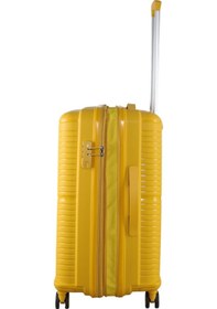 Resim V379 Aura Y.üretim Pp Valiz 65 Cm + 75 Cm Sarı Set S24sy1000100-set 00012 Sarı 