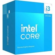 Resim Intel Core i3-14100 3.50GHz 12MB 1700p 14. Nesil BOX İşlemci 