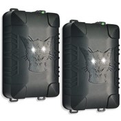 Resim Lemestar 2 Adet Araba Motor Odası Güdük Kovucu - Ultrasonik Ve Led Işık Teknolojisi İle Kemirgen Koruma Cihazı 