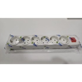 Resim Far 6'lı Grup Priz Anahtarlı Kablosuz Üçlü Başlık (Klemensli) 