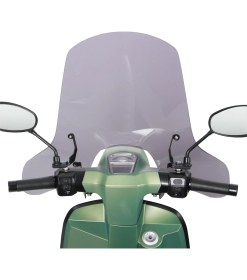 Resim GP Kompozit Lambretta V125 / V200 Special 2021-2023 Uyumlu Ön Cam Füme 52 cm 