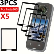 Resim 3 adet Insta360 X5 Ultra HD Anti-Çizik Ekran Koruyucu Filmler - Termoplastik Poliüretan, Parlak Bitiş, Sertlik 5H, Insta360 Eylem Kameraları için Mükemmel, Eylem Kamerası Aksesuarları | Parlak Bitiş Koruyucu | Dayanıklı Kamera Ekipmanı, Kamera Aksesuarları 