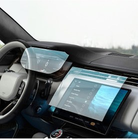 Resim Range Rover Sport 13.1 İnç Dijital Gösterge Ve Navigasyon Uyumlu Nano Ekran Koruyucu 2li Set 2023 2025 