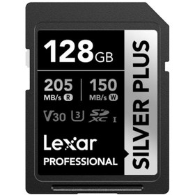 Resim Genel Markalar Professional 128gb 205 Mb/s Silver Plus Sd Hafıza Kartı 