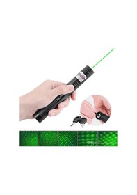 Resim Kalem Lazer Sunum Lazeri Yeşil Lazer Pointer Şarjlı Kilitli Kutul Yeşil 