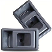 Resim Xuweiwei 1 Set 2 Adet İç Kapı Kolu Abs Plastik Oem 69206-04010 69205-04010 Corolla Geo Prizm Sürücü Yolcu 