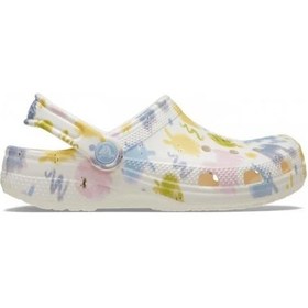 Resim Crocs Classic Pastel Pets Clog K Kids Kız Çocuk Terlik 210995 Krem 