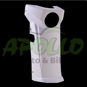 Resim Ön Ve Arka Plastik Beyaz - 3 Tekerlekli Kasalı Model - Demir Ka 