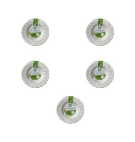 Resim Roll-up Nature Ekolojik Karton Kağıt Parti Çok Amaçlı Çukur Derin Tabak - 23 Cm. - 125 Adet Beyaz 