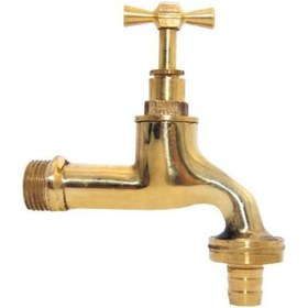 Resim AyrStore Sarı Rekorlu 1/2 Bahçe Musluk 