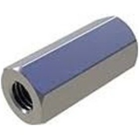 Resim Somun Uzatma M12X40 Beyaz Kaplı Dın:6334 (10'Lu Paket) 