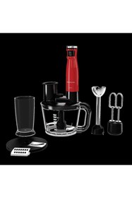 Resim Grundig RHB 4050 K Kırmızı Rendeli Blender Seti 