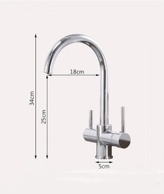 Resim Sardıcı Arıtmalı Mutfak Bataryası 3 Yollu Arıtmalı Mutfak Batarya 
