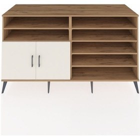 Resim Kronos Konsol 7 Raflı 2 Kapaklı 176x59x99 Çam-aytaşı Aytası/aytası - Atlas Çam 