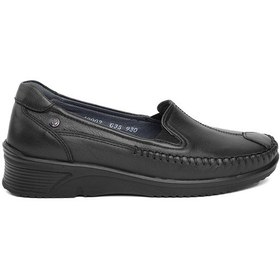 Resim Forelli 48002 Amelia-g Kadın Deri Casual Ayakkabı Siyah-siyah Siyah 