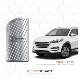 Resim intakrom Hyundai Tucson Krom Ayak Dinlendirme Pedalı - 2015 - 2019 