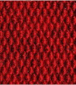 Resim Bordo Mısır Patlağı Desenli Sentetik Halı, Kaydırmaz Tabanlı Zemin Kaplama Ürünü, 2x2 Metre 