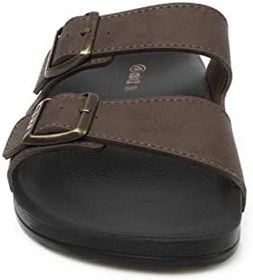 Resim Muya 31410 M Nova Casual Günlük Kahverengi Erkek Terlik 
