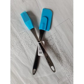 Resim Tabivar Akrilik Spaula Yumurta Fırçası Silikon Set Kek Börek Hamur Seti 