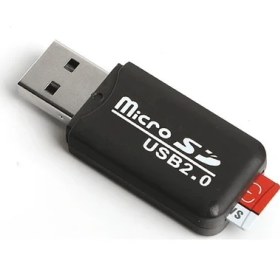 Resim Concord Usb2.0 Microsd Harici Kart Okuyucu - Siyah 