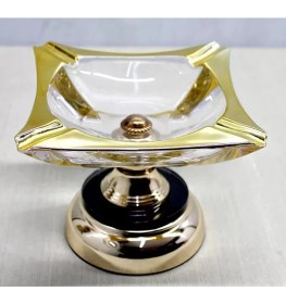 Resim Nemere İthalat Metal Ayaklı Cam Küllük Model 1 Nemere Ithalat 