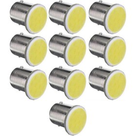 Resim RelicRealm 10PCS Beyaz 1156 BA15S P21W LED Araba LED 1156 Lamba Koçanı 12 Smd 12V Voltaj (Yurt Dışından) 