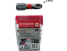 Resim Vosco Anti Slip Bit Kaydırmaz Bits S2 Yüksek Kalite Çelik KPZ3 25 - 637962027907 