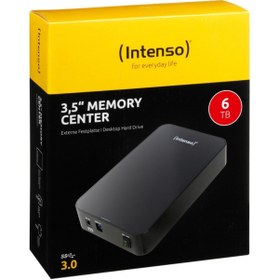 Resim Intenso 3,5" 6tb 4034303025459 3.0 Siyah Taşınabilir Hard Disk 