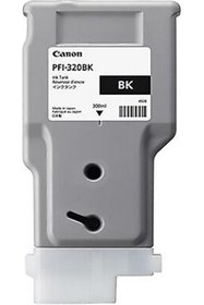 Resim Canon PFI-320BK Black Siyah Plotter Kartuş TM-200-300-305 