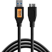 Resim Tether Tools TetherPro USB 3.0 to Micro-B Turuncu 30 cm Bağlantı Kablosu 