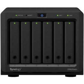 Resim SYNOLOGY DS620SLIM 6 YUVALI 2 GB DEPOLAMA ÜNİTESİ 