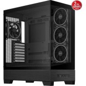Resim ASUS A31 PLUS TG 4x140mm ARGB FANLI midT ATX SİYAH KASA 