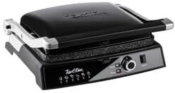 Resim TANTİTONİ Granit Plakalı Siyah Izgara Ve Tost Makinesi 