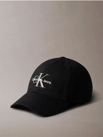 Resim Calvin Klein Jeans Mono Logo Embro Cap Erkek Siyah Şapka Lv04g5004g-ub1 Siyah 