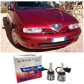 Resim Alfa Romeo 146 Led Xenon Kısa Far Ampulü H1 Duo Yeni Seri Beyaz 