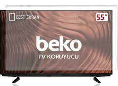 Resim BEKO B55A860B Tv Ekran Koruyucu - Beko 55\ inç Ekran Koruma Paneli B55 A 860 B 