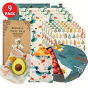 Resim 9/3 Paketler Balmumu Gıda Sarma Balmumu Sarma Bez Sarma Ürünleri Balmumu Kapak Balmumu Kapak Mutfak Malzemeleri 