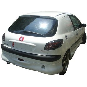 Resim Peugeot 206 Makyajsız Kasa Arka Tampon Eki Boyalı 