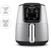 Resim Karaca Air Pro Cook Xl 2 In 1 Konuşan Airfryer Cool Gray 