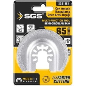 Resim TeknoKapsül Sgs 1883 Derz Arası Raspalama Bıçağı 65 mm Elmas 