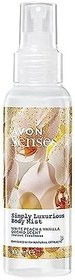 Resim Avon Simply Luxurious Beyaz Şeftali ve Vanilya Orkide Kokulu Vücut Spreyi 100 Ml. 