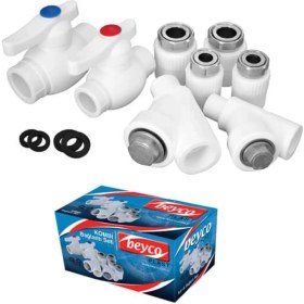 Resim Beyco Kombi Bağlantı Seti 8'li 