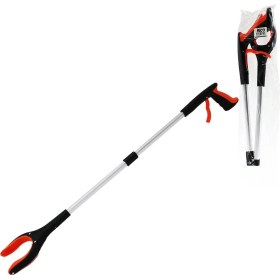 Resim Timion Otomatik= Bas--Tut Katlanabili Boru Çöp Toplama Kıskacı 83CM Çok Amaçlı Tutacak (5148) 