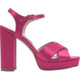 Resim Nine West Busan 3fx Fuşya Kadın Topuklu Sandalet 000000000101337380 Pembe 