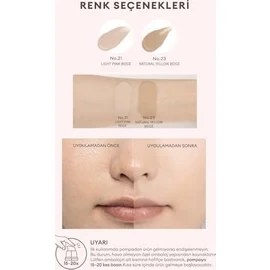 Resim Hassas Ciltler Için Çok Fonksiyonlu Bb Krem Bb Krem SPF30 Pa No.21 