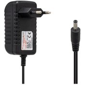 Resim Powermaster Pm-620 18 Volt 1 Amper Plastik Kasa Priz Tipi Adaptör 3.5 1.35 Uç 1 Adet 