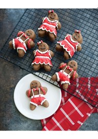 Resim Nordicware Gingerbread Mini Kek Kalıbı Renkli 