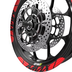 Resim Yamaha XMAX Spor Jant Şeridi - Mor 