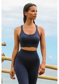Resim Amarelle Sportive Lacivert Light Touch Toparlayıcı Etkili Sporcu Sütyeni Lacivert 