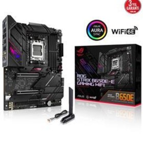 Resim ASUS Rog Strıx B650e-e Gamıng Wıfı Am5 Ddr5 Ses Glan Dp/hdmı Sata3 Usb3.2 Atx 